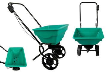 SIEWNIK OGRODOWY ROTACYJNY NA KOŁACH 15L GR0035