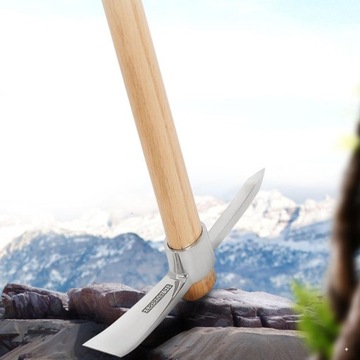 Мини-кирка Mattock Ice Axe с садовой ручкой