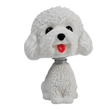 СОБАКА С КИВАЮЩЕЙ ГОЛОВОЙ ДЛЯ АВТОМОБИЛЯ СУВЕНИРЫ ПРЛ ИГРУШКА ДЛЯ УКРАШЕНИЯ ГАДЖЕТА