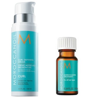 Moroccanoil Curl krem do loków 250ml + olejek 10ml