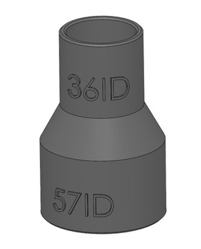 Adapter Midi 2 36ID 57ID Rutlands XT3517