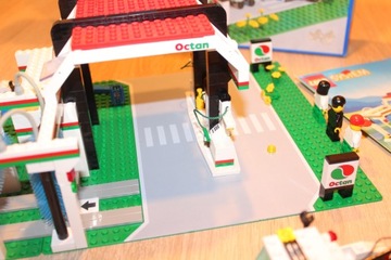 LEGO CITY TOWN (6397) УНИКАЛЬНАЯ ИНСТРУКЦИЯ ПО КОРОБКЕ Gas N' Wash Express ацетат
