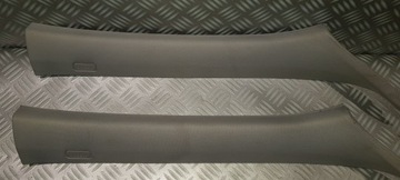 BMW E60 E61 OSŁONA POSZYCIE NAKŁADKA SŁUPKA PRAWA PRZÓD SZARA SUPER 7027086