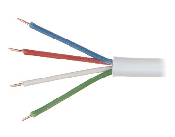 kabel przewód YTDY 4x0,5 ALARM DOMOFON 50 metrów