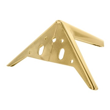 МЕБЕЛЬНАЯ НОЖКА ЗОЛОТОЙ ГЛЯНЦЕВ SL013 H-15CM