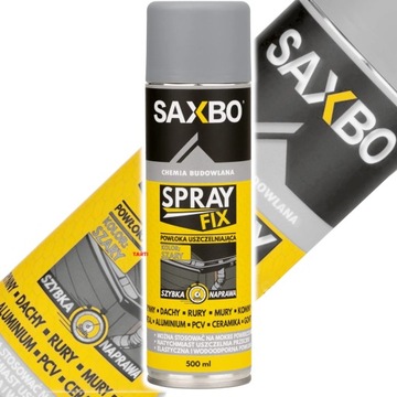 Guma w sprayu Spray FIX szara SAXBO 500ml