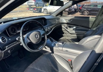 Mercedes Klasa S W222 Limuzyna wersja długa 600 530KM 2015 Mercedes-Benz Klasa S S600 530KM 2015r. auto zarejestrowane i ubezpieczone, zdjęcie 12