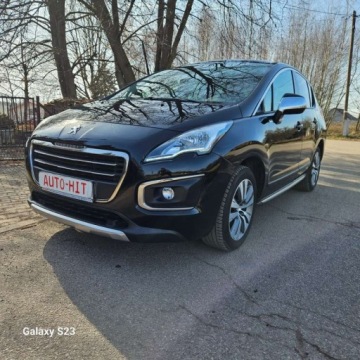 Peugeot 3008 I Crossover 1.6 THP 156KM 2015 Peugeot 3008 Aluminiowe Felgi Czujniki Parkowania Nawigacja Panorama Gwara