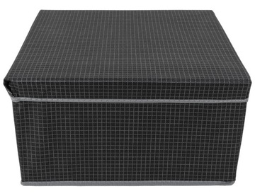POJEMNIK DO PRZECHOWYWANIA USZTYWNIANY ORGANIZER PUDŁO TEKSTYLNE 35x30x20