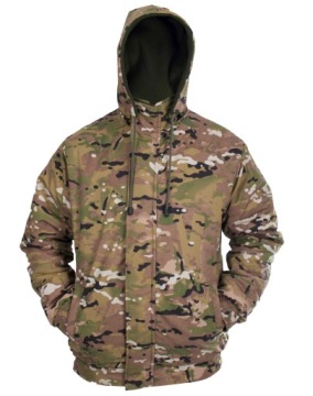 УТЕПЛЕННАЯ ЗИМНЯЯ куртка в стиле милитари Multicam, XXL