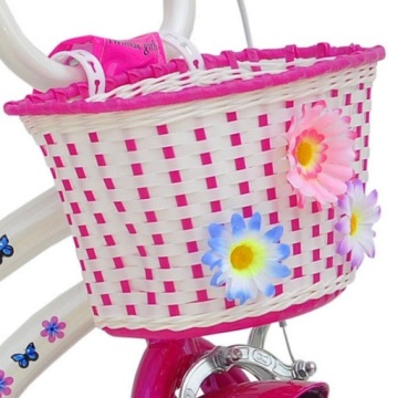 14-дюймовый велосипед TWINKLE GIRLY Fashion БЕЛЫЙ/Розовый