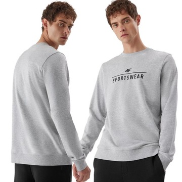 СВИТШОТ МУЖСКИЙ 4F СПОРТИВНЫЙ ХЛОПОК AW23M692