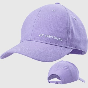 4F CZAPKA Z DASZKIEM DAMSKA STRAPBACK SS24