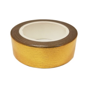 Ozdobna taśma klejąca 10 m ZŁOTA