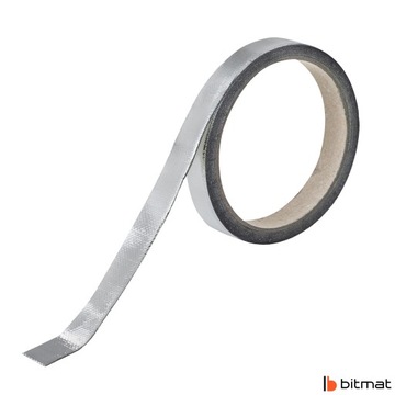 Srebrna Osłona Termiczna Samoprzylepna do 600°C 10 mm x 5 m taśma termiczna