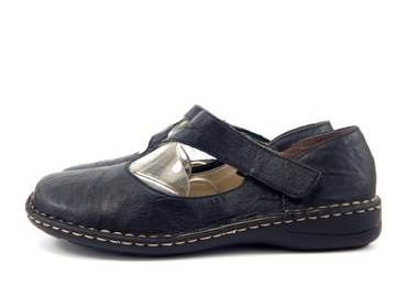 Buty ze skóry RIEKER r 40/26 cm
