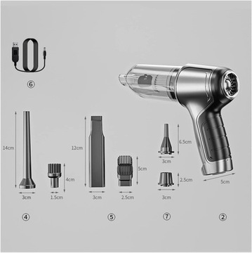 Беспроводной автомобильный пылесос
