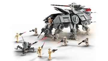 LEGO Star Wars 75337 Шагающая машина AT-TE ОПИСАНИЕ! НЕТ ЛЮДЕЙ!