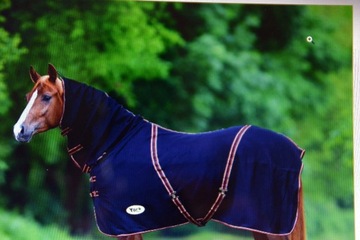 ФЛИСОВЫЙ КОВРИК С КАПЮШОНОМ, 145 СМ, С ЛЕНТАМИ