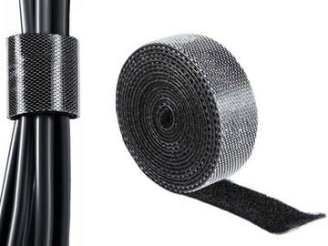 ПРОЧНАЯ УНИВЕРСАЛЬНАЯ ЛЕНТА-ВЕЛКРО 1,5 СМ КАБЕЛЬНЫЙ ОРГАНАЙЗЕР 2 М