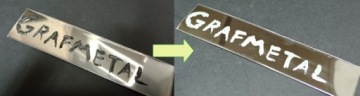 Гравировальная паста Grafmetal для травления металлов.