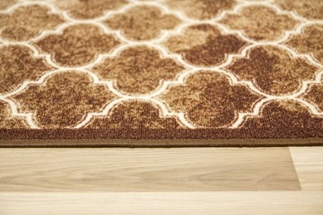 Ширина 80 тротуар проклят коричневый крем -крем