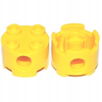 Lego Klocek 2x2 z otworami 17485 6102524 Żółty U