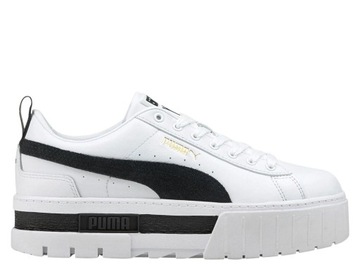 Buty trampki damskie Puma Mayze SKÓRZANE SPORTOWE NA PLATFORMIE 381983-01