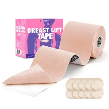 OK TAPE 7.5CM X 5M Breast Lift Tape, Boob Tape for Large Breasts Lift A-G
