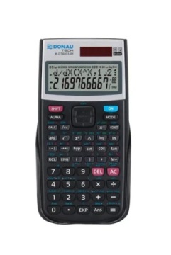 Калькулятор Науковий Donau Tech 401 Функцій 164x84x19 мм Чорний K-DT6003-01
