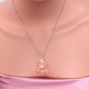 NASZYJNIK TORBA RYBA WISIOREK SZCZĘŚLIWA WODA