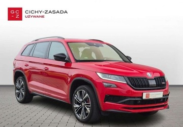 Skoda Kodiaq I RS 2.0 TDI 240KM 2020 Skoda Kodiaq 2.0Bi-TDI 240KM DSG 4x4 RS HAK Canton Panorama LED El.Klapa 2, zdjęcie 6