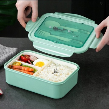 КОНТЕЙНЕР ДЛЯ ЛАНЧБОКС BENTO BOX 1400 МЛ ДЕТСКАЯ ШКОЛЬНАЯ КОРОБКА