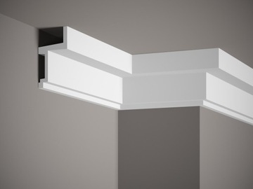 MARDOM DECOR LISTWA PRZYSUFITOWA LED MD115 H-11cm - DŁUGOŚĆ - 2m Gzyms