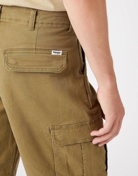 Wrangler CASEY JONES CARGO SHORTS Tone Green KRÓTKIE ZIELONE SPODENKI W32