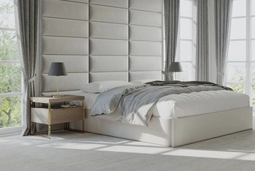 Подголовник из стеновых панелей с обивкой 50 х 40