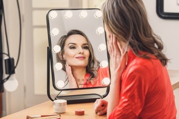 Зеркало для макияжа Humanas HS-HM01 LED Hollywood