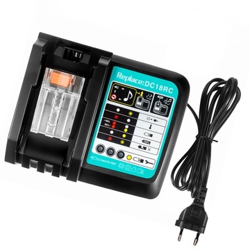 ŁADOWARKA AKUMULATORÓW LITOWO-JONOWYCH DO MAKITA DC18RC 14,4V-18V