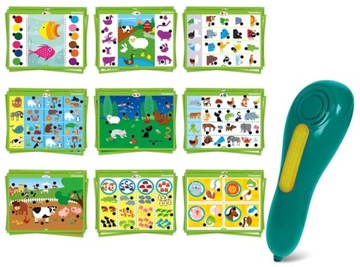 ГОВОРЯЩЕЕ РУЧКА 500 ВОПРОСОВ CLEMENTONI ANIMALS