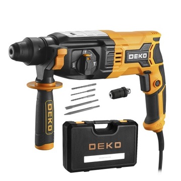 УДАРНАЯ ДРЕЛЬ, УДАРНАЯ ДРЕЛЬ, УДАРНАЯ ДРЕЛЬ SDS+ PLUS, МОЩНЫЙ DECO