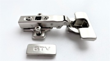 МЕБЕЛЬНАЯ ПЕТЛЯ ПРЯМАЯ GTV БЕСШУМНОЕ ЗАКРЫВАНИЕ НАКЛАДНАЯ PRESTIGE БЕСШУМНОЕ ЗАКРЫВАНИЕ