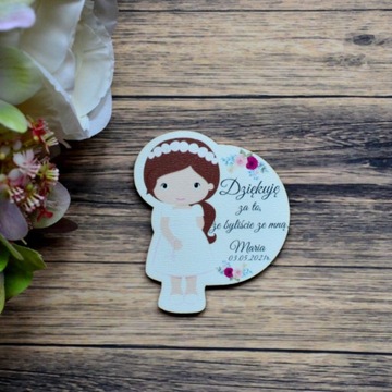 Магнит для гостей причастие, причастие, спасибо