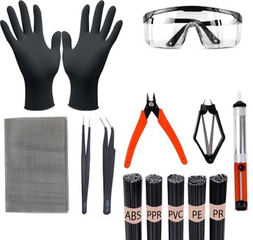 СВАРОЧНЫЙ МАШИНА ДЛЯ ПЛАСТМАССОВ СВАРОЧНАЯ СТАНЦИЯ ДЛЯ ПЛАСТМАСС ПАЯЛЬНИК 858D +0,5 кг СВЯЗУЮЩИЕ СВЯЗЧИКИ