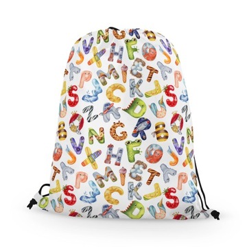 WORKO-PLECAK DZIECIĘCY - Literki