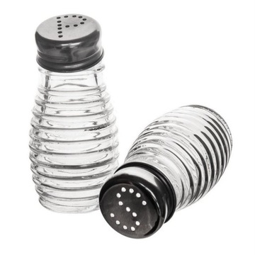 Zestaw PRZYPRAW soli pieprzu solniczka pieprzniczk