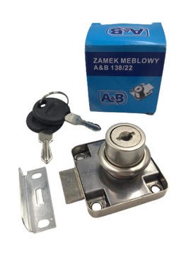 ZAMEK MEBLOWY DO SZUFLADY SZAFKI A&B 40x40