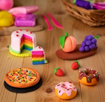 99x КОНДИТЕРСКАЯ ГЛИНА SENSO FOAM CLAY НАБОР ПЕНОВОЙ ГЛИНЫ 99 штук