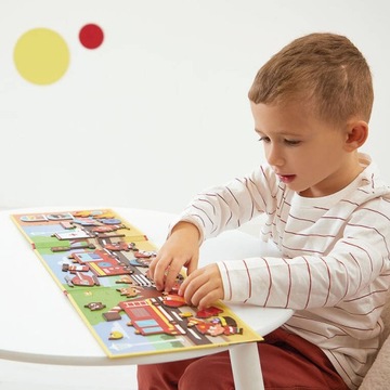 ЯНОД, Магнитный пазл Пожарные Magneti'stories 3+