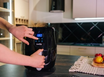 FRYTKOWNICA BEZTŁUSZCZOWA FRYTOWNICA AIR FRYER DUŻA PROGRAMÓW