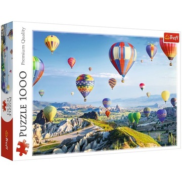 PUZZLE TRADYCYJNE 1000 ELEMENTÓW WIDOK BALONY NAD KAPADOCJĄ 10613 12+